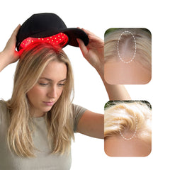 ZJZK Laser Cap - FDA Cleared Hair Laser Growth Treatment for Men & Women - Thinning Hair, Spot or Full Scalp, Denser/Fuller Hair, Medical Grade Laser