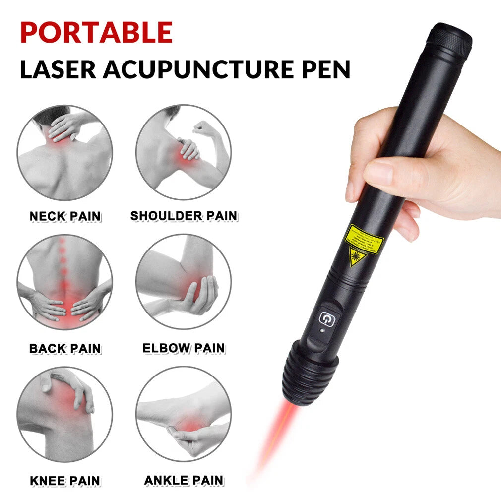 ZJZK 1000mW Laser Acupuncture Pen for Pain Management Wound Healing