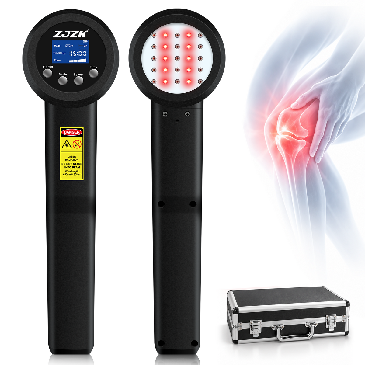 8W 10*650nm+15*808nm High-Power Laser Therapy Device