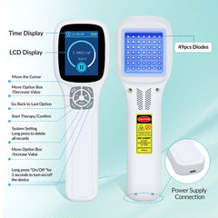 ZJZK 308 nm Excimer-Gerät – Effektive natürliche Lichttherapie für Psoriasis, Vitiligo und Ekzeme zu Hause